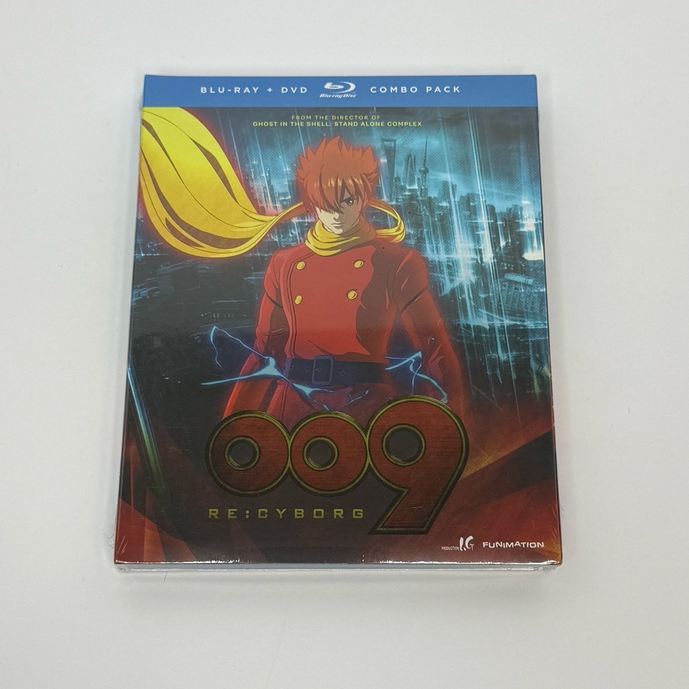 009 Re: Cyborg-Anime Movie (Blu-ray + DVD Combo) English Sub Dub New Sealed‎